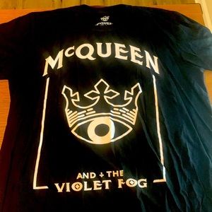 McQueen and the Violet Fog tour T-shirt